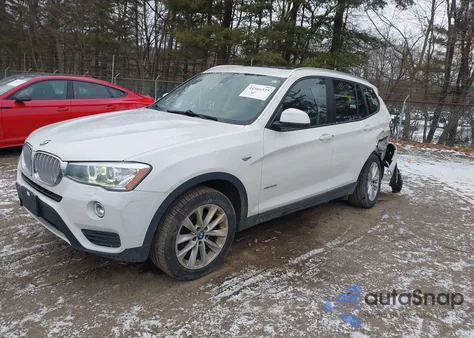 2015 BMW X3 xDrive28I from USA, damaged, VIN 5UXWX9C54F0D60156